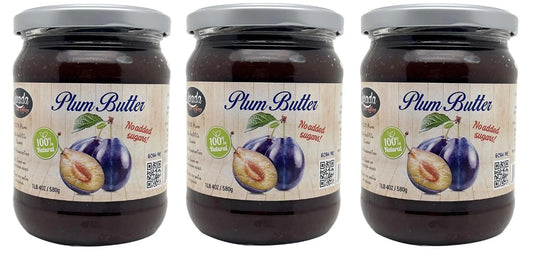 Livada Plum Butter 100% Plum 20.45oz (580g) pack of 3