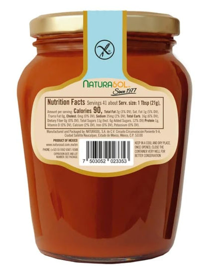 Naturasol Cajeta Mexican Caramel Spread, 1.9 lb (870g), Glass Jar