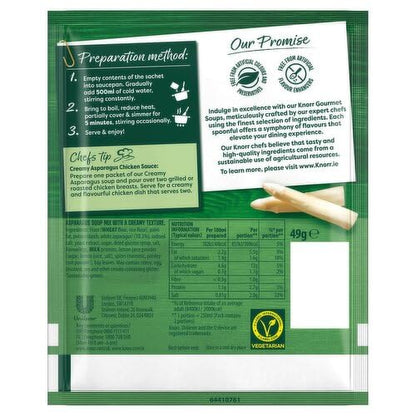 Knorr Gourmet Creamy Asparagus Packet Soup Mix 49g, Pack of 3 (3x1.73oz) Irish recipe