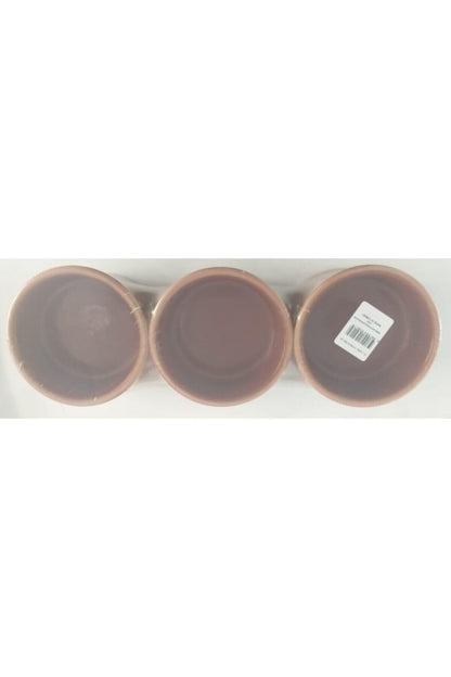 Sonmez Clay Bowl for Ovenproof (4 in1.3in) Round 6 pcs Sutlac Comlek