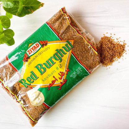 Ziyad Cracked Wheat Bulgur – Fiber-Rich Whole Grain, Nutty Flavor & Chewy Texture – Ideal for Tabbouleh, Kibbeh, Curries, Soups & Salads – Easy 30-Minute Prep, Vegan