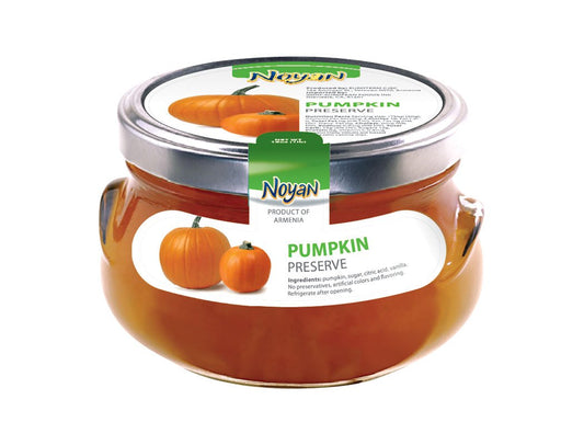 Noyan Pumpkin Preserves 1 Lb. 100% Organic. Armenia (Kosher)