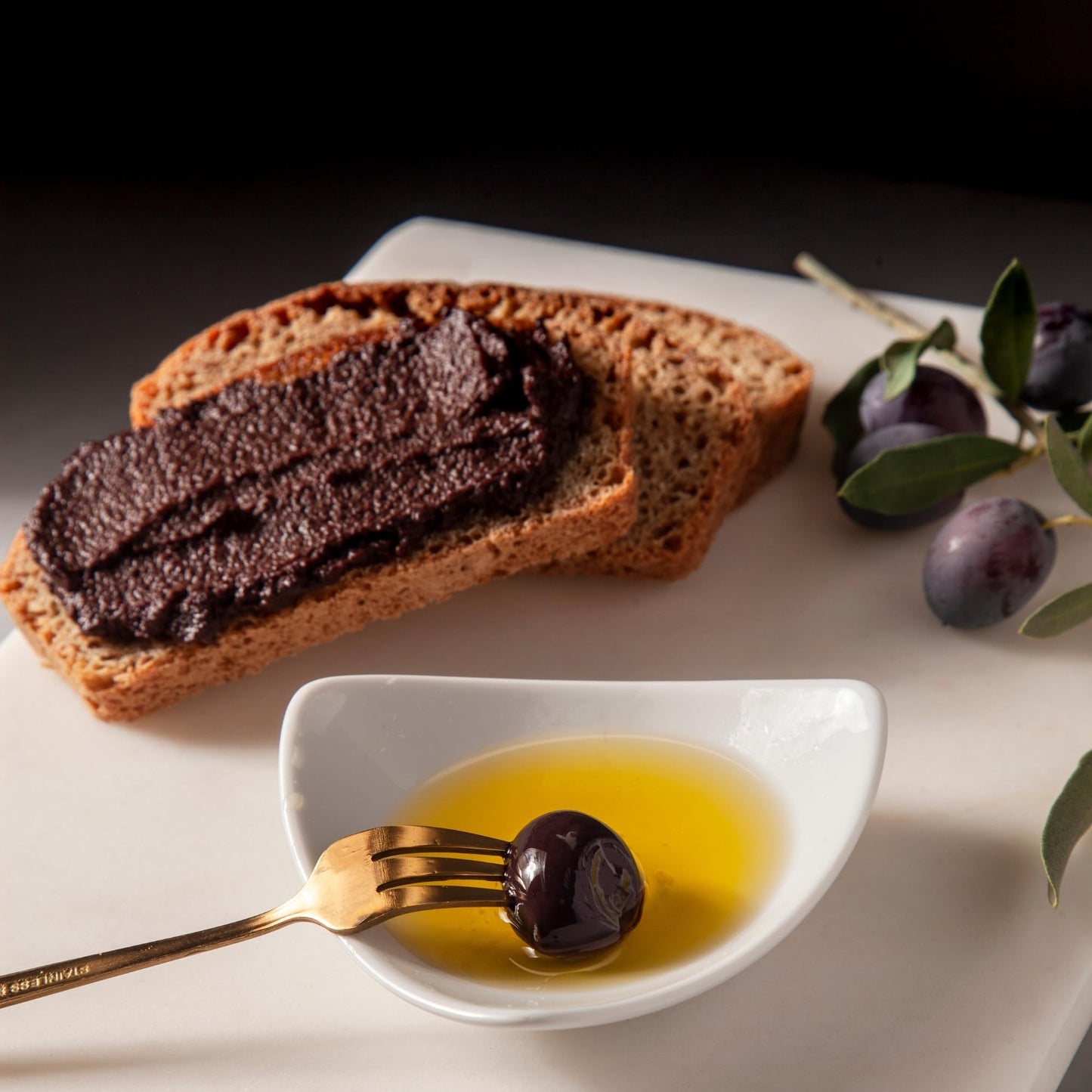 Marmarabirlik, Black Olives Spread Spicy, Turkish Olive Paste & Tapenade, Gourmet Mediterranean Flavor, Sandwiches, Crackers, Appetizer, Dips & Salads, Vegan, Kosher, Halal