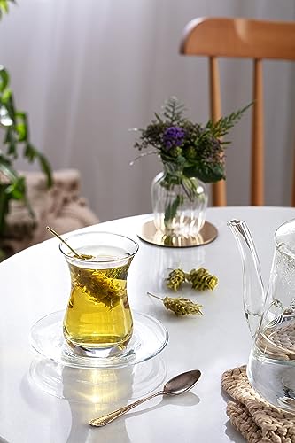 Pasabahce 62511 Aida Teeglas 140ml ohne Henkel, 6 Stück