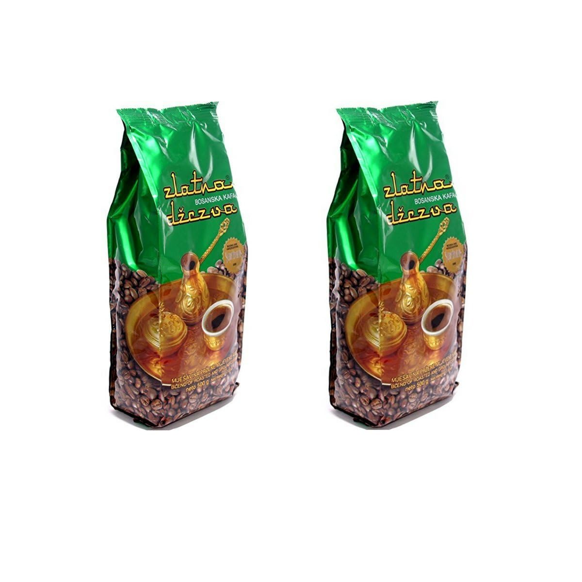 Vispak Zlatna Dzezya Ground Coffee (Pack of 2)