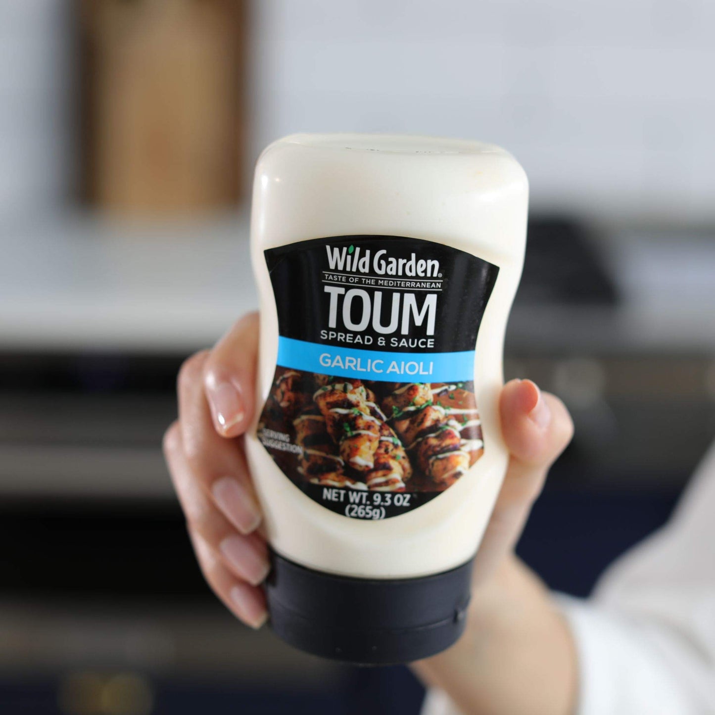 Wild Garden Easy Squeeze, Garlic Aioli, Green Herb Tahini