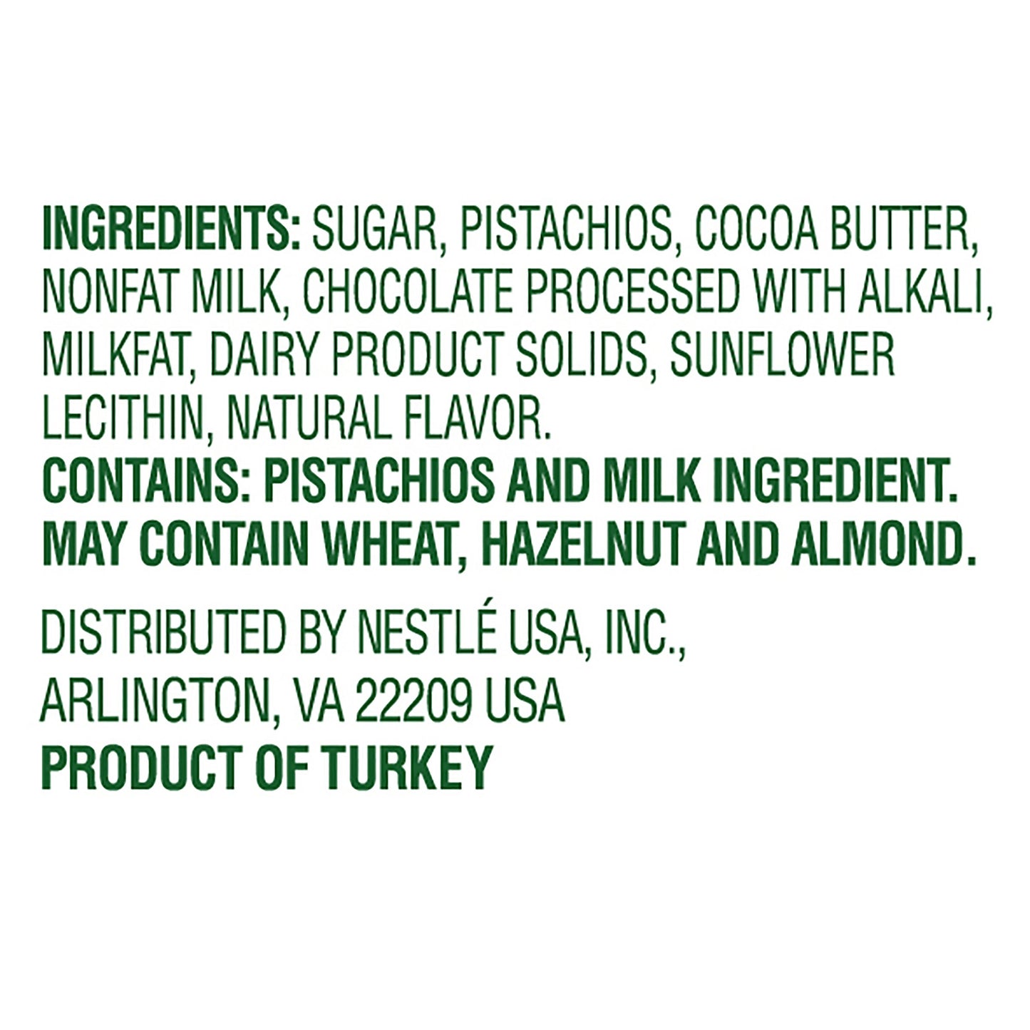 damak Chocolate with Pistachios, 12 Count