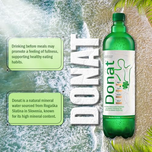 Rogaska Donat Mg Mineralwasser inkl. Pfand, 1 L Flasche, 6er Pack