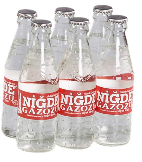 Nigde Gazozu, Turkish traditional Soft Drink 6 Bottles each 250ml