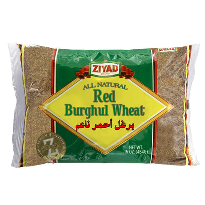 Ziyad Wheat Bulgur – Fiber-Rich Whole Grain, Nutty Flavor & Chewy Texture – Ideal for Tabbouleh, Kibbeh, Curries, Soups & Salads – Easy 30-Minute Prep, Vegan