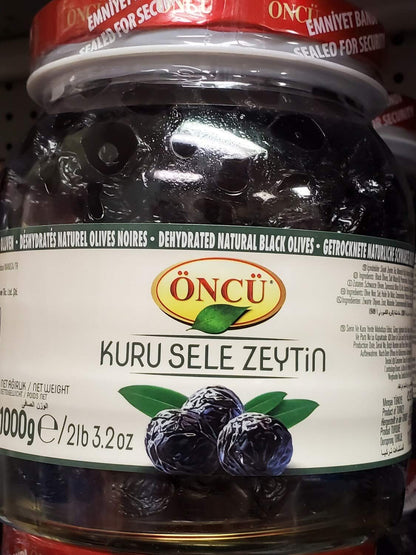 Oncu Kuru Sele Zeytin Dried Black Olive 1kg