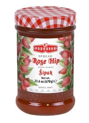 Rose Hip Jam 23.6oz Set of 2*Jars (Each 670g Total 46.12oz)