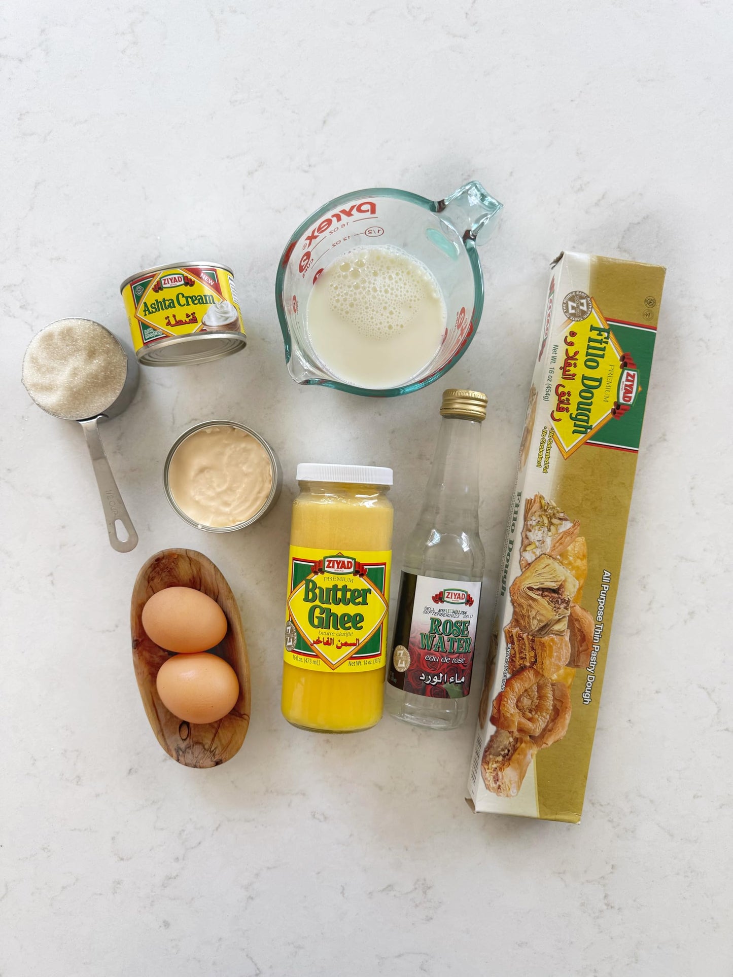 Ziyad Pure Ghee Clarified Butter, Paleo and Keto-Friendly | Lactose and Casein Free | Shelf-Stable, Spreadable, High-Heat Cooking, Roasting, Sautéing, Baking, Coffee,
