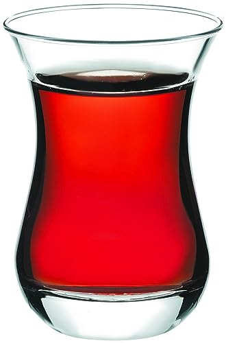 Pasabahce 62511 Aida Teeglas 140ml ohne Henkel, 6 Stück