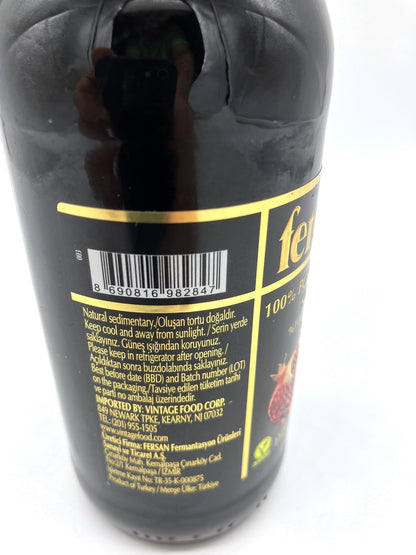 Fersann%100 Pomagranete Sour SET of 2 Nar Eksisi 11.6oz (330g -Glass Bottle)