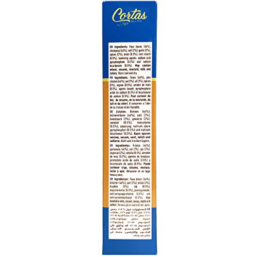 Cortas - Falafel Instant Mix, 7oz (200g), Product of Lebanon (Pack of 4)