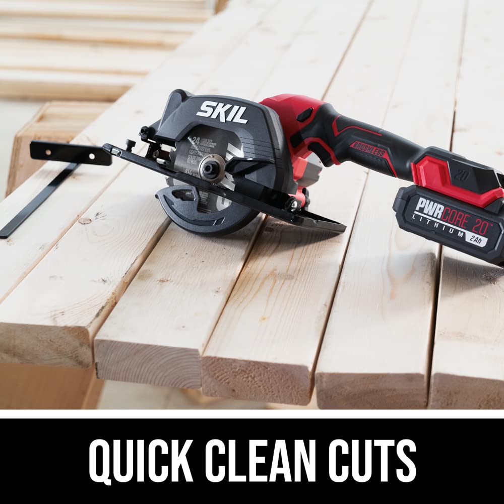 SKIL 4-1/2 in. 24-Tooth & 40-Tooth Carbide Circular Saw Blade Set