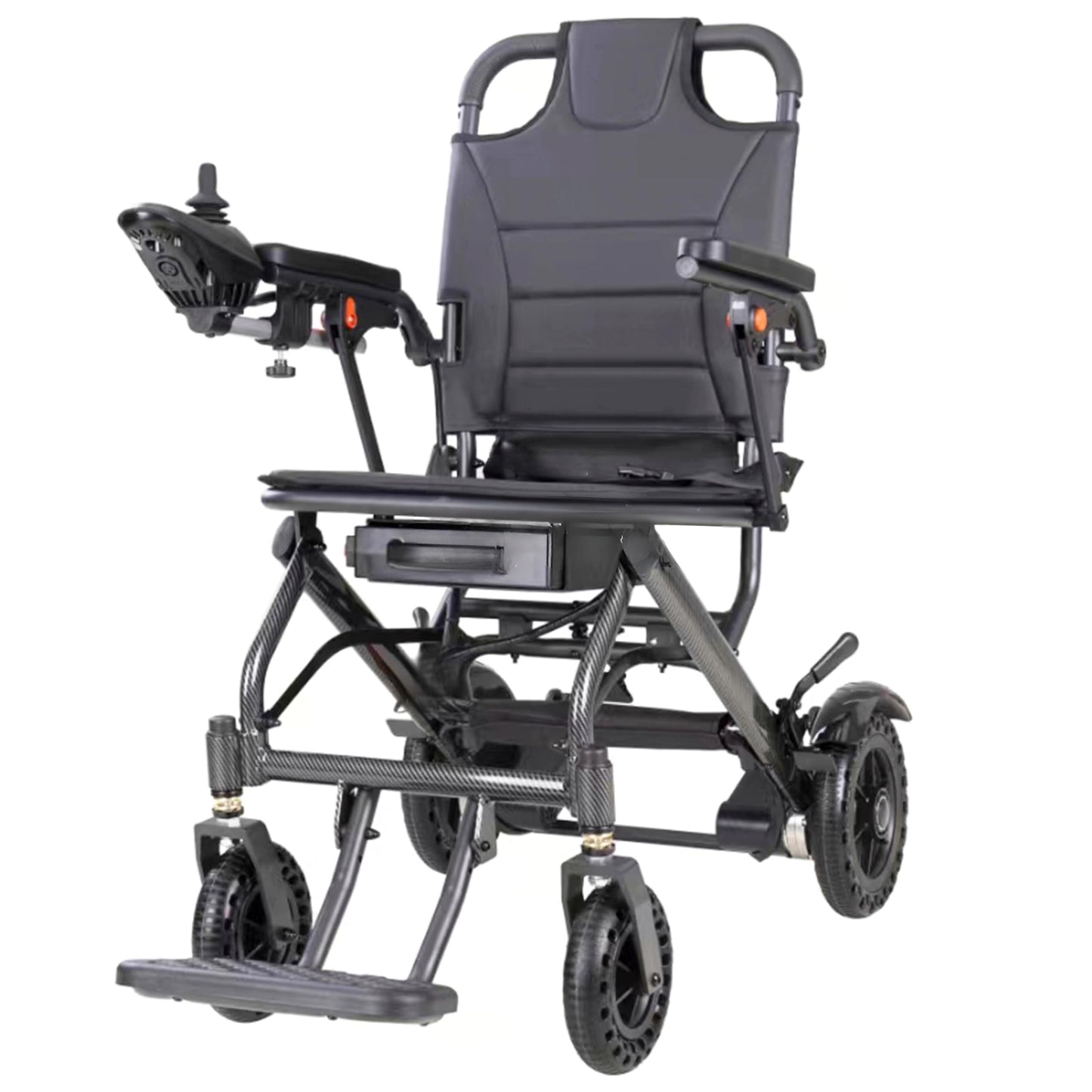 Movex MV03 [2026 Model] Lightweight Foldable Electric Wheelchair for Adults, Only 33lbs, Stylish, Compact Motorized Intelligent Portable Power, Airline Approved
