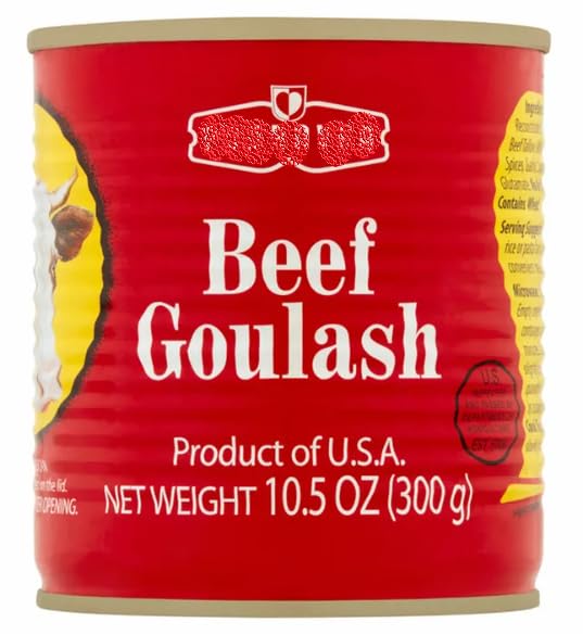 Beef Goulash, 10.5 oz, Pack of 6, 300g Each