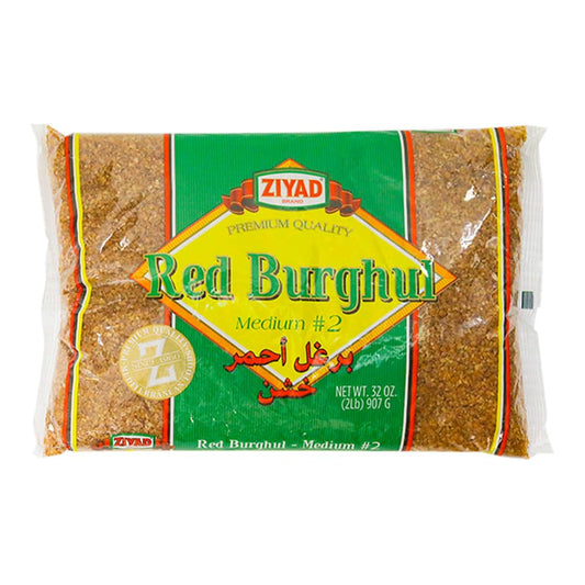 Ziyad Cracked Wheat Bulgur – Fiber-Rich Whole Grain, Nutty Flavor & Chewy Texture – Ideal for Tabbouleh, Kibbeh, Curries, Soups & Salads – Easy 30-Minute Prep, Vegan