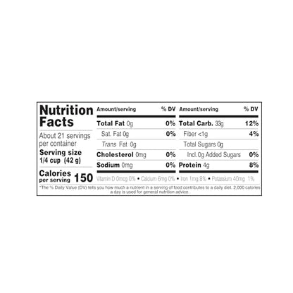 Ziyad Premium Quality Farina – Finely Ground, Smooth Wheat Cereal – High Fiber, No Cholesterol/Salt – Vitamin-Enriched, Vegan – Quick 30 Min Prep – Versatile for Sweet & Savory Dishes, 32oz