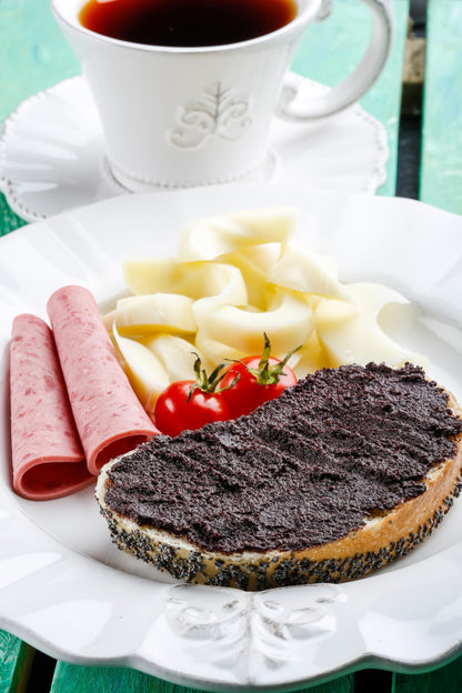 Marmarabirlik, Black Olives Spread, Turkish Olive Paste & Tapenade, Gourmet Mediterranean Flavor, Sandwiches, Crackers, Appetizer, Dips & Salads, Vegan, Kosher, Halal, 12oz (340g)