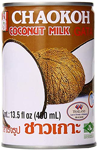 Chaokoh Coconut Milk, 13.5-OunCce (Pack of 24)