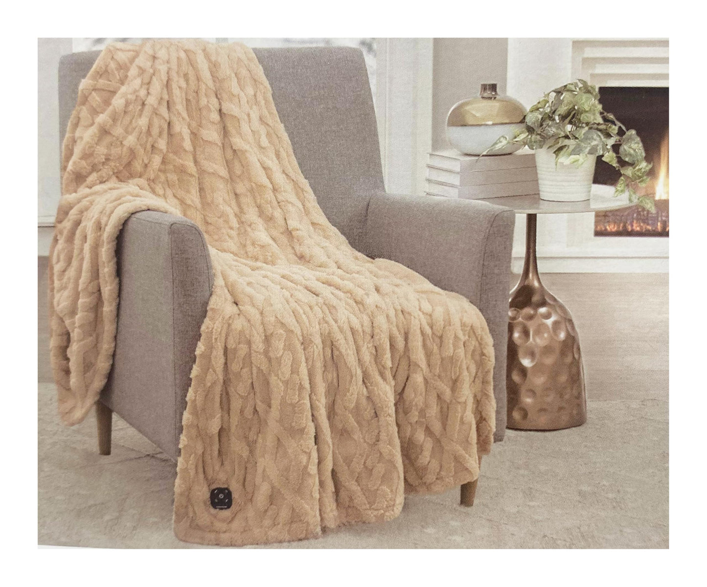 Sepras Berkshire Life Heated Throw 1796167 Designed in New England