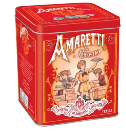 Amaretti Del Chiostro Cookies, 14.1oz (400g) Tin