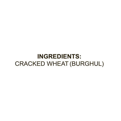 Ziyad Cracked Wheat Bulgur – Fiber-Rich Whole Grain, Nutty Flavor & Chewy Texture – Ideal for Tabbouleh, Kibbeh, Curries, Soups & Salads – Easy 30-Minute Prep, Vegan