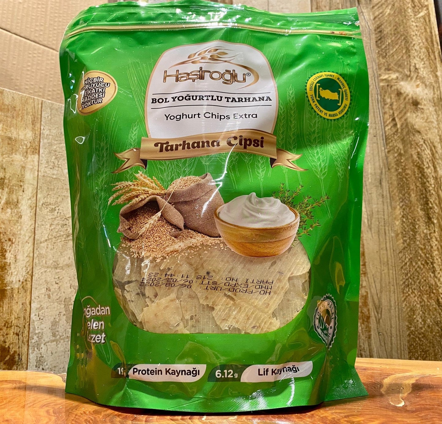 Hasiroglu Natural Dried Yogurt Chips with Wheat & Thyme, healthy, nutritious, delicious snacks - Turkish Tarhana
