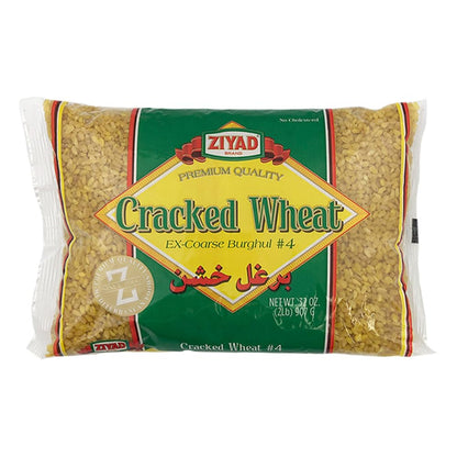 Ziyad Wheat Bulgur – Fiber-Rich Whole Grain, Nutty Flavor & Chewy Texture – Ideal for Tabbouleh, Kibbeh, Curries, Soups & Salads – Easy 30-Minute Prep, Vegan
