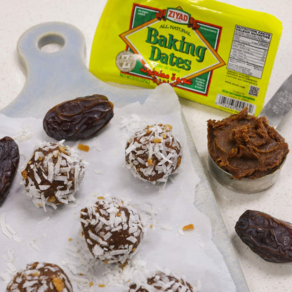 Ziyad Pure Date Paste, No Added Sugar, Spread, Ideal For Baking, Pantry, High Fiber, No Fat, No Preservatives