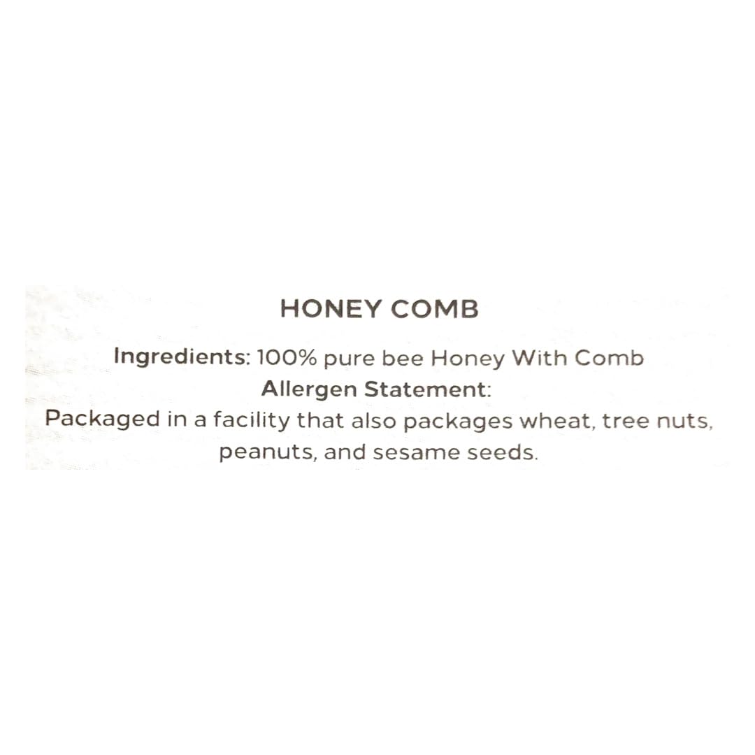 Buram Gourmet Raw Honeycomb | All-Natural | Pure Unfiltered | Edible Wax | No Additives, No Preservatives | Harvested from Turkish Mountains |