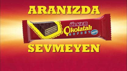 Ulker Turkish Biscuits Chocolate Wafer Gofret (1 Box 36 Pieces)
