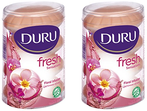 Duru Fresh Sensations Body Wash, Floral Infusion, 2 Count