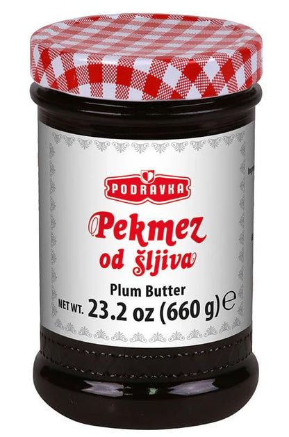 Pekmez Plum Butter Spread, (Podravkas) 23.2 oz (660g) Pekmez od Sljiva