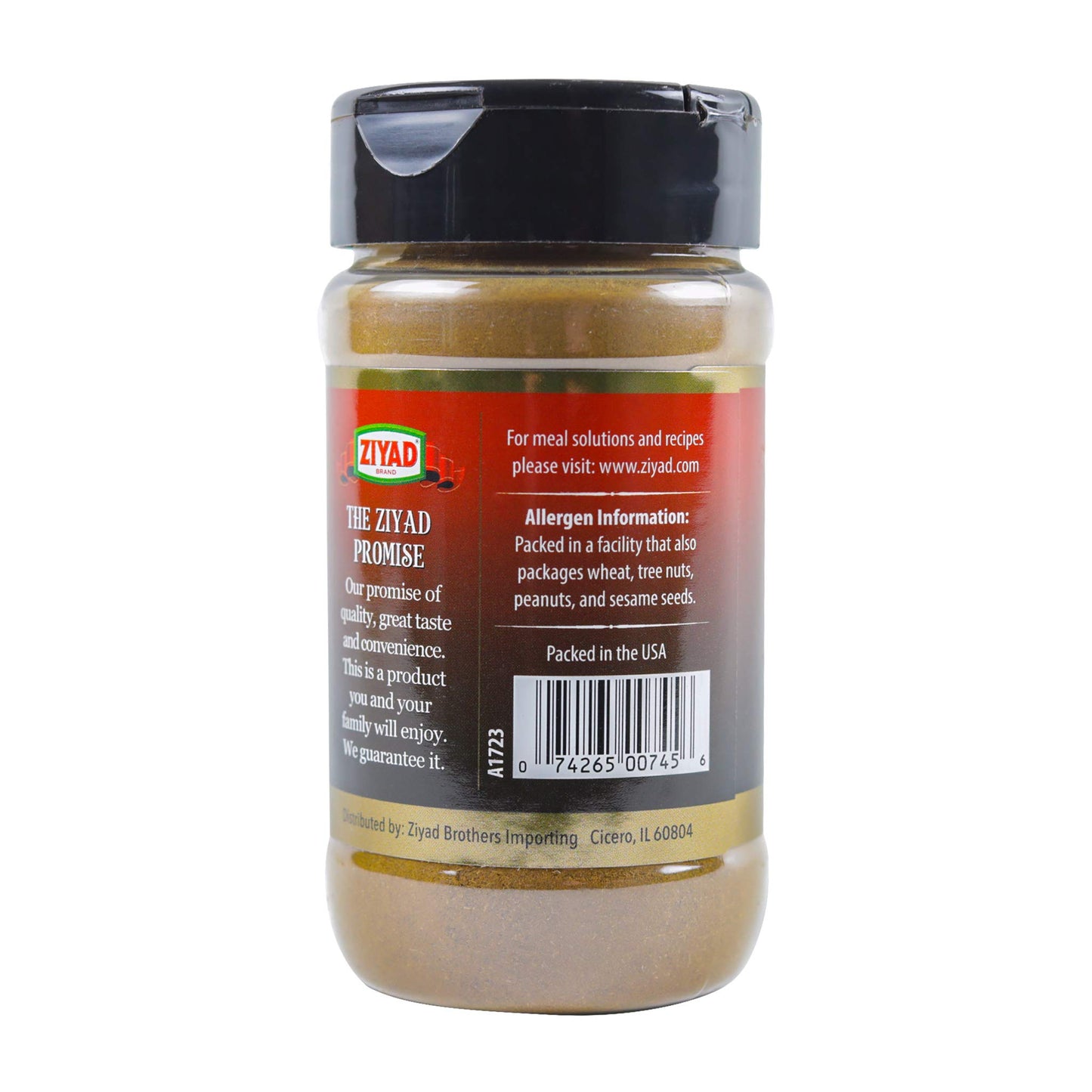 Ziyad Shaker Spice Blend, Flavorful Spices, No Additives, No Preservatives, No Salt, No MSG