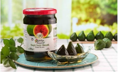 AntalyaRecelcisi Green Fig jam 700g in jar