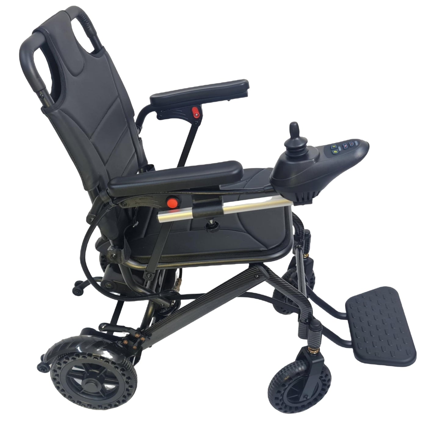 Movex MV03 [2026 Model] Lightweight Foldable Electric Wheelchair for Adults, Only 33lbs, Stylish, Compact Motorized Intelligent Portable Power, Airline Approved