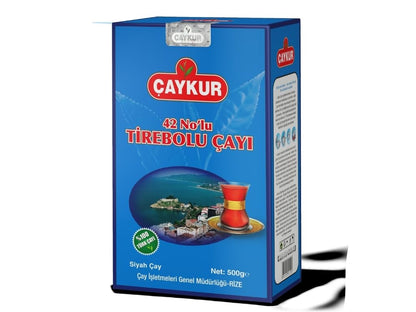 ÇAYKUR Tirebolu 42 Turkish Black Tea, Loose Leaf, Strong Aromatic Flavor, Premium Traditional Breakfast Tea