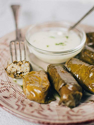 Krinos, Dolmas Stuffed Grape Leaves with Rice, Mediterranean Herbs in Sunflower Oil – Super Tasty Ready to Eat Vegan Rolls - Traditional Turkish Recipe – Dolmades Can (1)