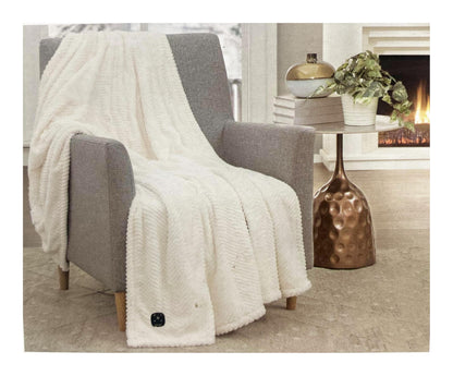 Sepras Berkshire Life Heated Throw 1796167 Designed in New England