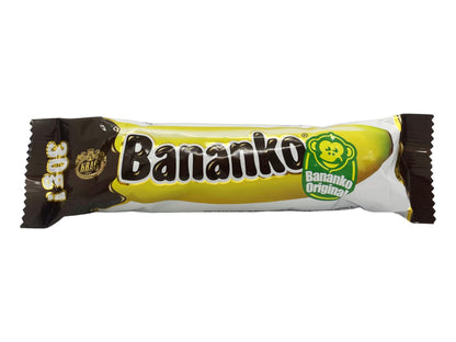 Kraš Bananko 120g - Irresistibly Delicious Mini Chocolate Covered Foam Bananas - Treat Yourself to Every Bite of Sweet Bliss! Pack of 5