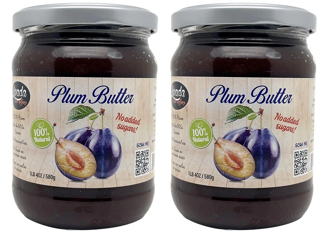Livada Plum Butter 100% Plum 20.45oz (580g) pack of 2