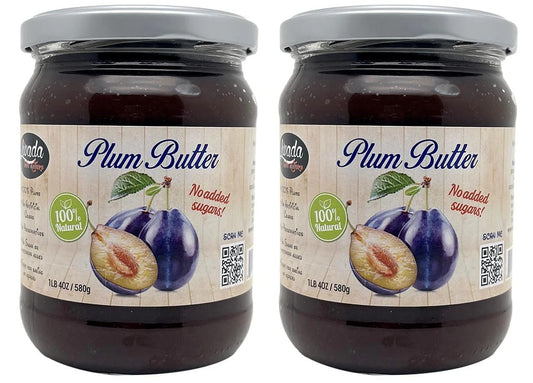 Livada Plum Butter 100% Plum 20.45oz (580g) pack of 2