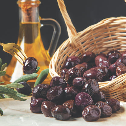 Marmarabirlik Dry Cured Black Olives, Turkish Dried Natural Olives, Gourmet Mediterranean Flavor, Perfect for Salads, Mezze & Breakfast, Vegan, Kosher, Halal, Snack Packs