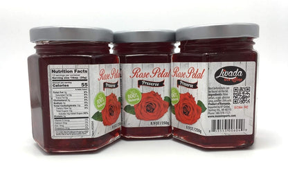 Livada Rose Petal Preserve 8.9oz (250g) pack of 3