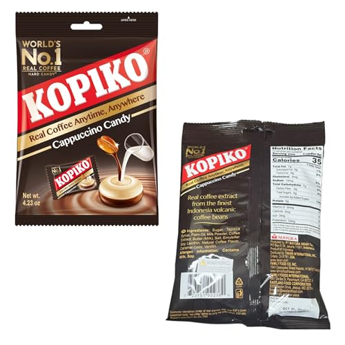 Kopiko Cappuccino Candy 4.23 Oz  2 Packs