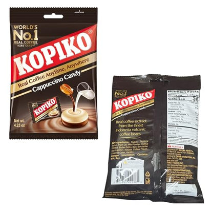 Kopiko Cappuccino Candy 4.23 Oz  2 Packs